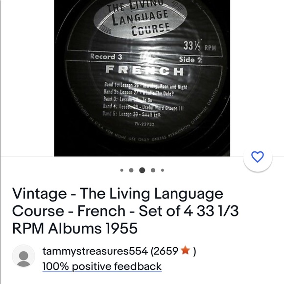 Learn French at home, four manuals and four albums never opened an well stored - Picture 4 of 15